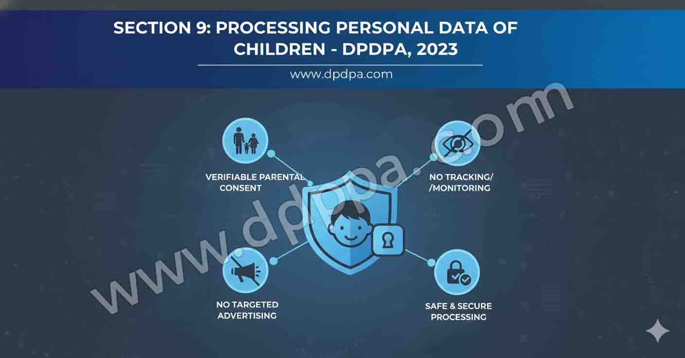 Digital Personal Data Protection Act, 2023 DPDPA SECTION 9 WITH ...
